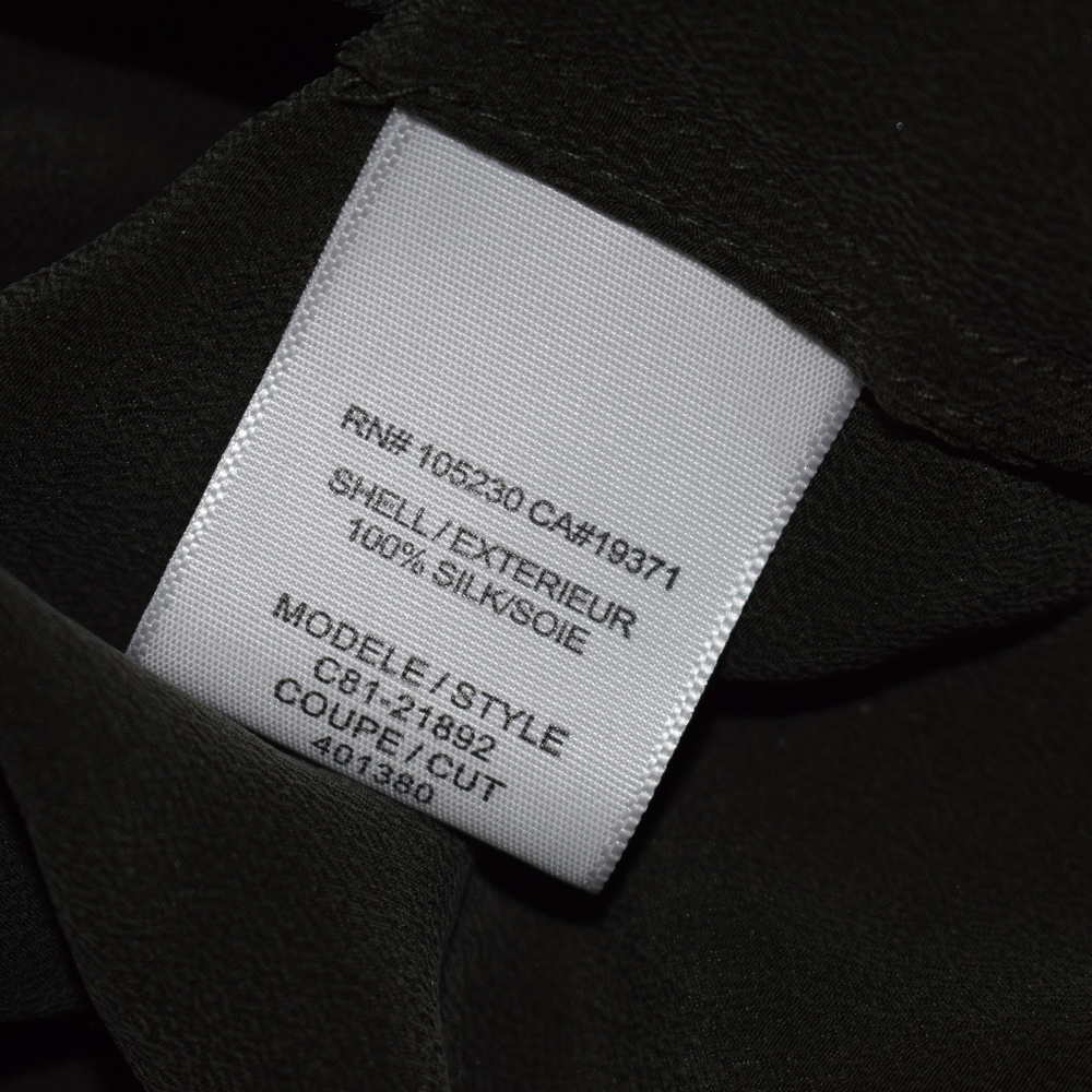 Joie Split Neck Silk Blouse - Picture 6 of 7